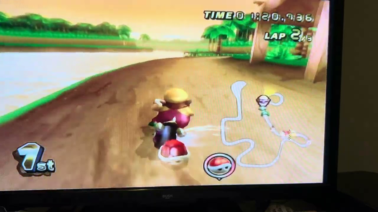 Mario Kart Wii - Part 7 - 50cc Leaf Cup - (Wario Gameplay)