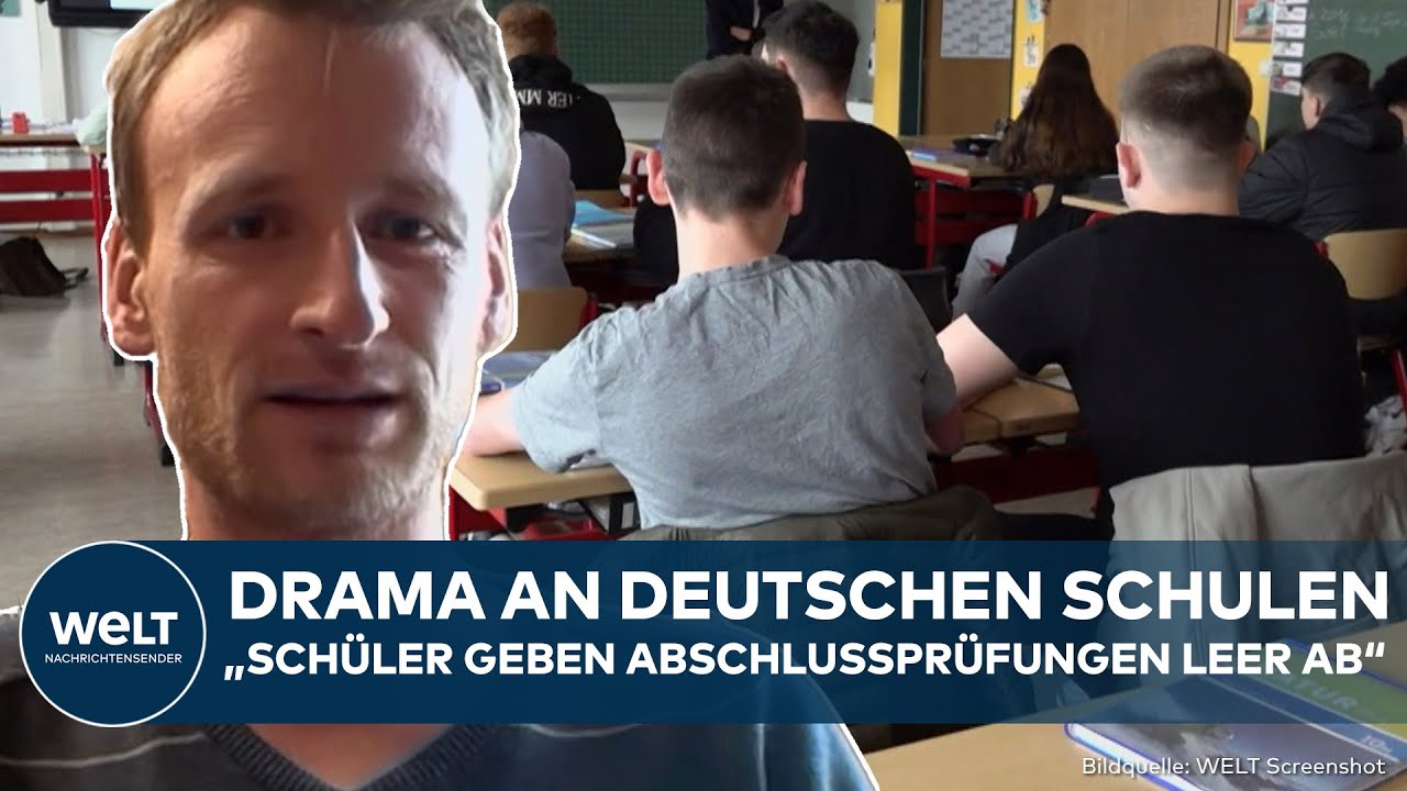 DEUTSCHLAND: Drama an Schulen nimmt zu! Lehrer äußert sich zur Lage der Schüler und Eltern
