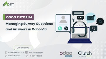 How to create Survey in Odoo V16 || Odoo Survey Management Module
