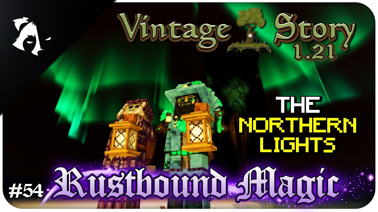 Rustbound Magic Class THE NORTHERN LIGHTS! | Vintage Story 1.21 RUSTBOUND SERIES EP54 - YouTube