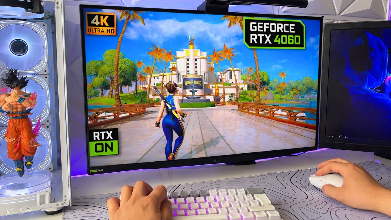 ¿Cuántos FPS da la RTX 4060 Ti en Fortnite? Prueba Real