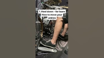 How to learn ankle motion? #drum