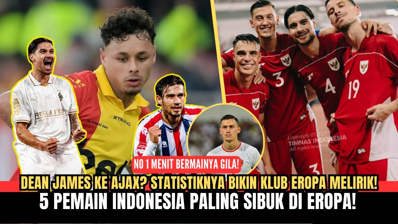 TULANG PUNGGUNG GARUDA! 5 Pemain Abroad dengan Menit Bermain Fantastis Salah Satunya Dibidik Ajax?
