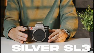 Wrapping the Leica SL3 in Classic Silver