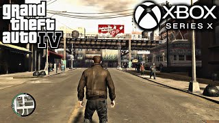 GTA 4 (Grand Theft Auto IV) - Xbox Series X Gameplay