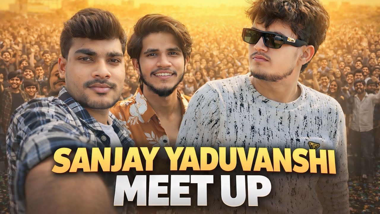 Sanjay Yaduvanshi | Mumbai Biggest 😱Meet-up | Gone Crazy🔥😍