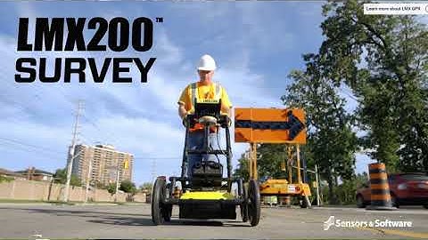 Ground Penetrating Radar for finding utilities