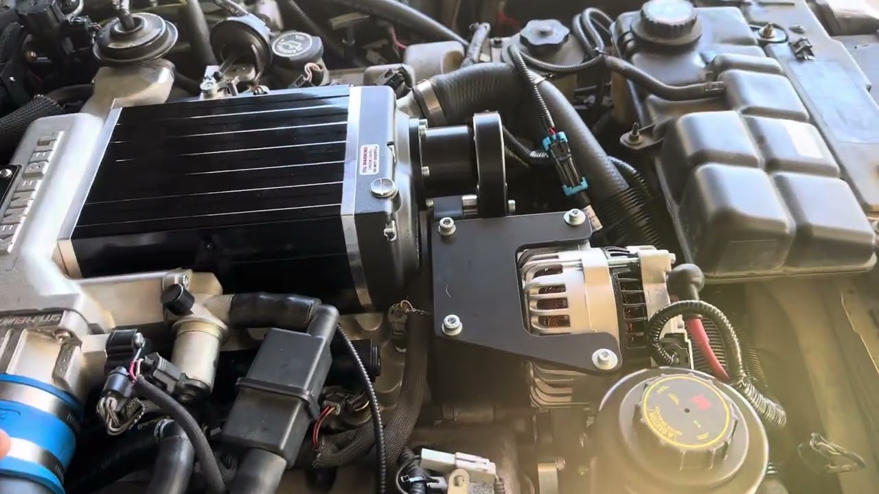 First startup after installing kenne Bell 2.1 Supercharger on my 2000 Mustang GT