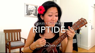 Riptide - Vance Joy // Ukulele Chucking Tutorial chords