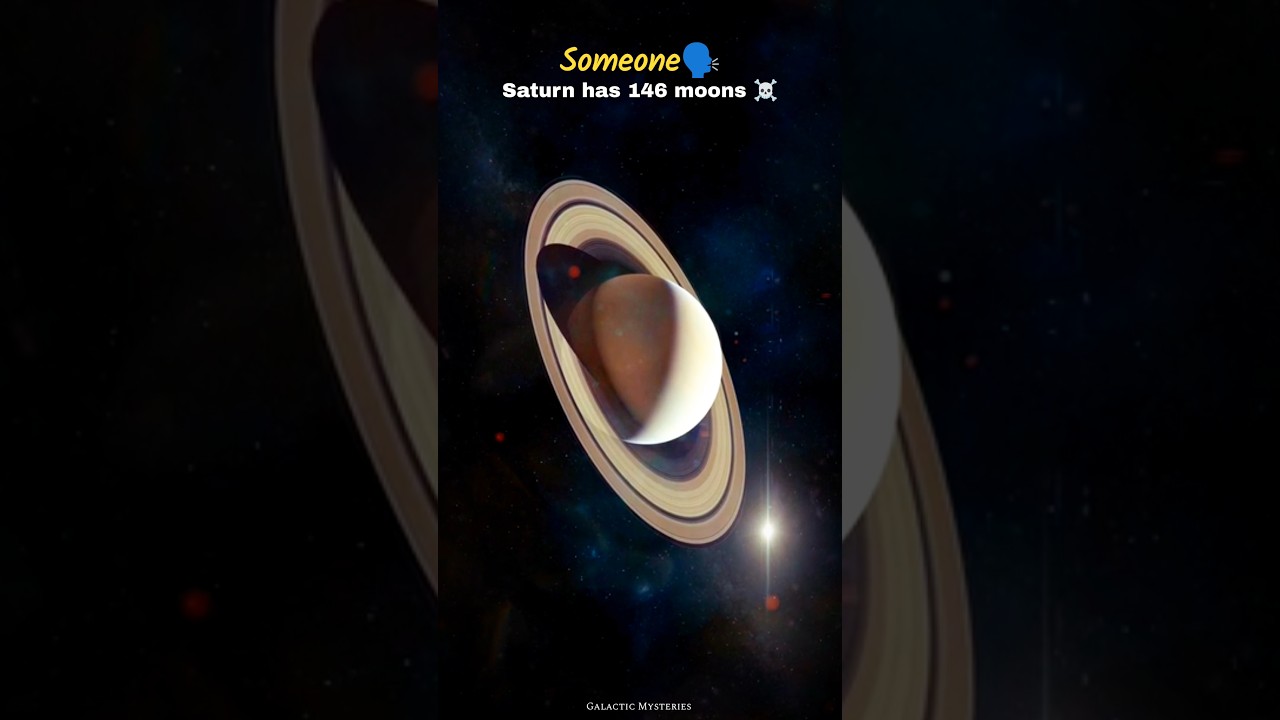 Saturn got 128 new moons 