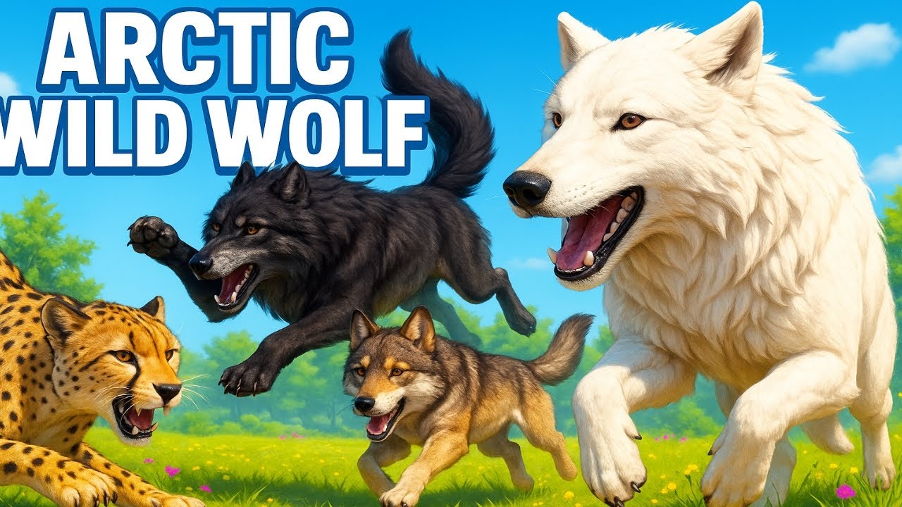 Arctic Wild Wolf | Ultimate Wolf Survival: Arctic Predator Adventure 
