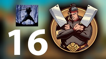 Shadow Fight 2 Walkthrough Part 16, Act 3 - BUTCHER BOSS Fight