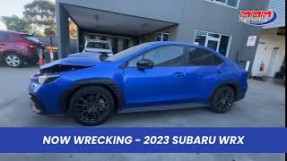 Car Wrecking - Subaru Wrx 2023  (YRB18U)