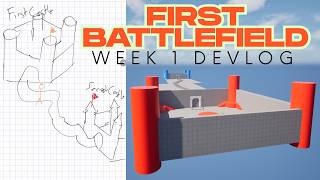 Turning My First Castle Sketch Into a Game | Week 1 Devlog
