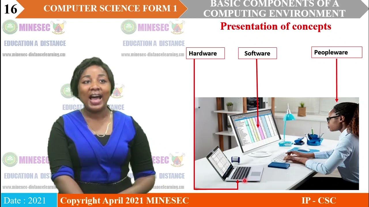 IP-SC COMPUTER SCIENCE Form 1 Lesson 1 Basic components of a computing system