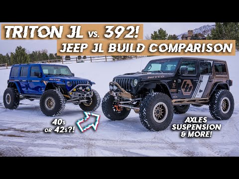 Jeep WranglerJL Build Comparison–Triton JL vs. B2W 392 | Built2Wander