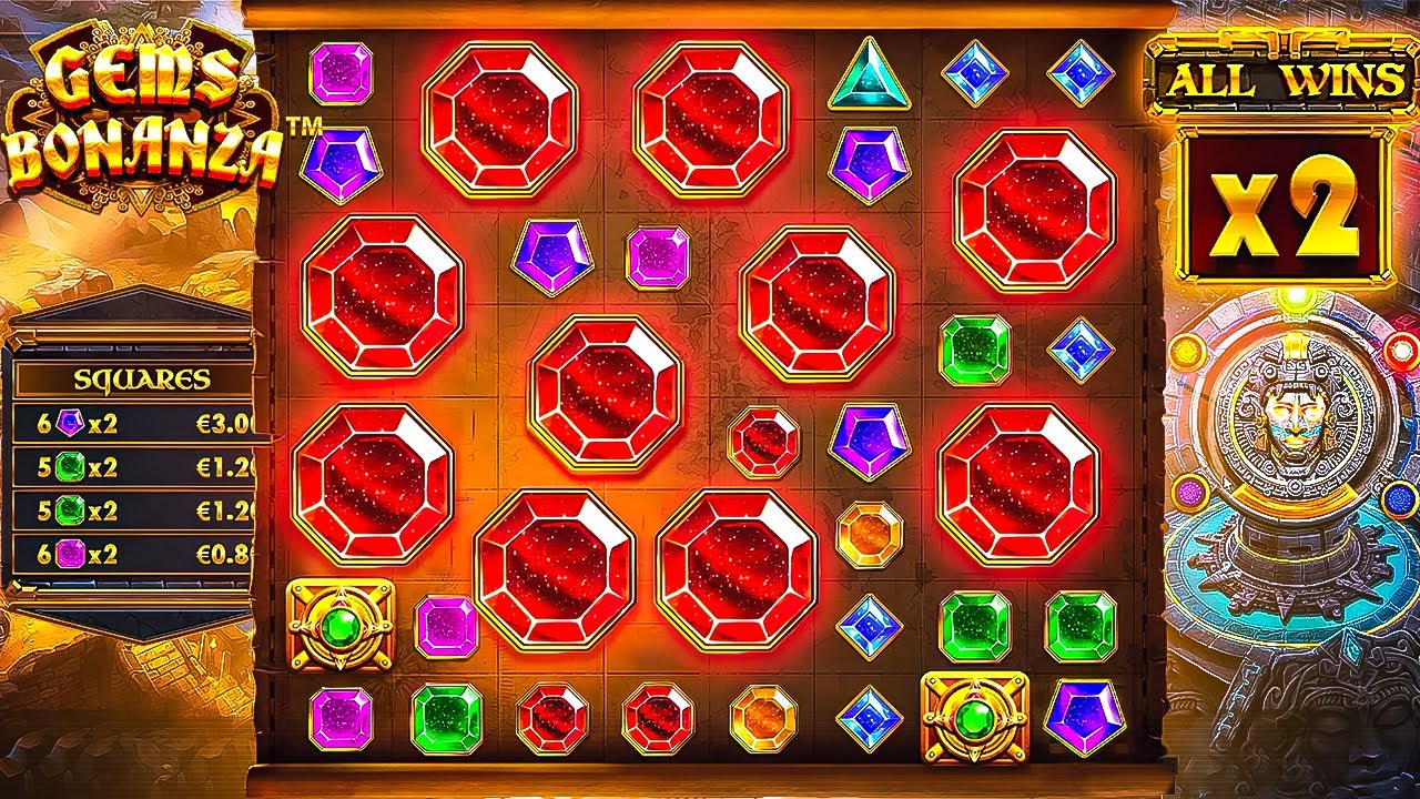 We Won Big On Gems Bonanza?! Crazy Wins & Insane Luck?! (Huge Bonus Buys)