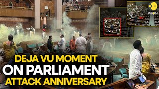 Parliament Security Breach: Lok Sabha security breach on 22nd parliament attack anniversary | WION