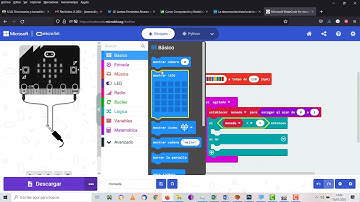 microbit Simulación de lanzamiento de dado Computación y robótica 3 ESO IES Monterroso