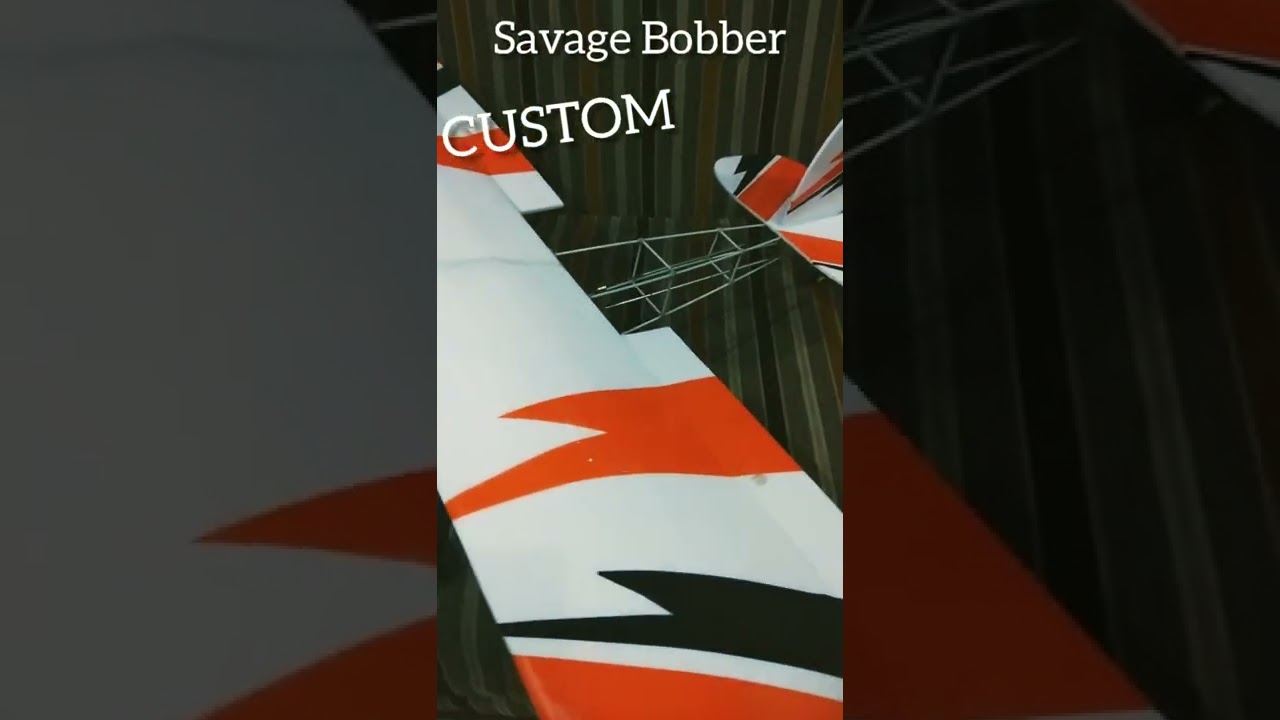 SAVAGE BOBBER CUSTOM RC PLANE