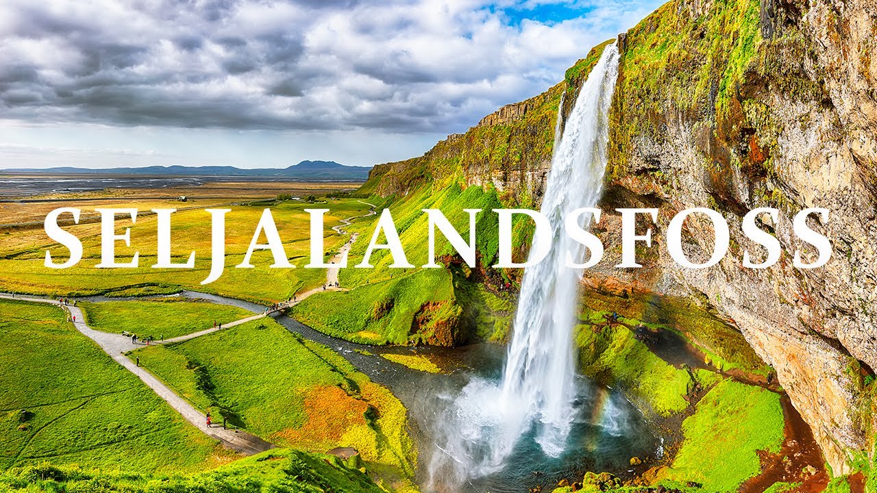 Seljalandsfoss Waterfall | Iceland’s Magical Cascade You Can Walk Behind — cascade — video poster