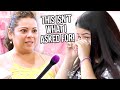 Quince Makeup DISASTER - Mom FREAKS OUT 😳 | My Dream Quinceañera #Shorts