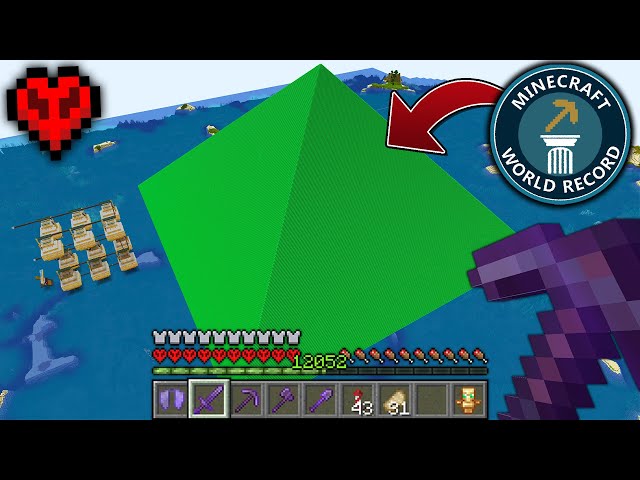 I Made the World's Largest Beacon in Minecraft! class=