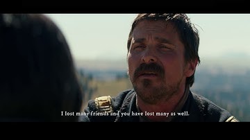Hostiles (2017) Chief Yellow Hawk/Capt Blocker | Forgivnes scene HD