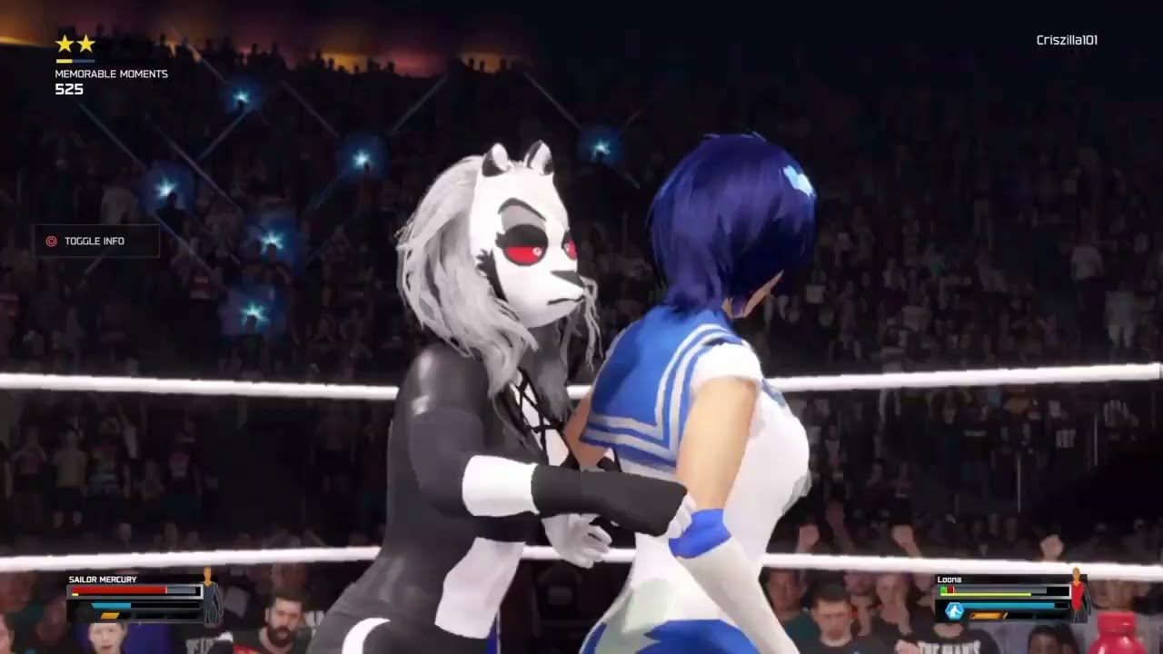 WWE 2K25: Loona VS. Sailor Mercury: Round 2
