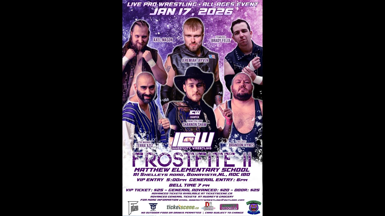 ICW FROSTFITE II VIP MATCH- Axel Mason vs Travis Scar