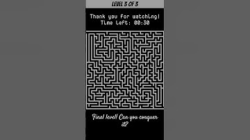 Can You Solve These Maze Puzzles? 🧠 3 Levels in 60 Seconds!