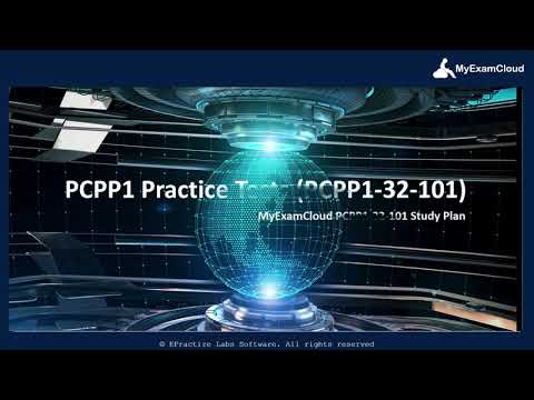 PCPP1 Practice Tests (PCPP1-32-101)