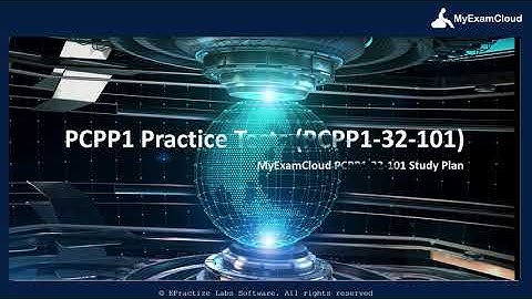 PCPP1 Practice Tests (PCPP1-32-101)