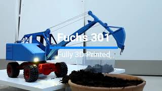 Fuchs 301 Bagger 95% 3D Gedruckt