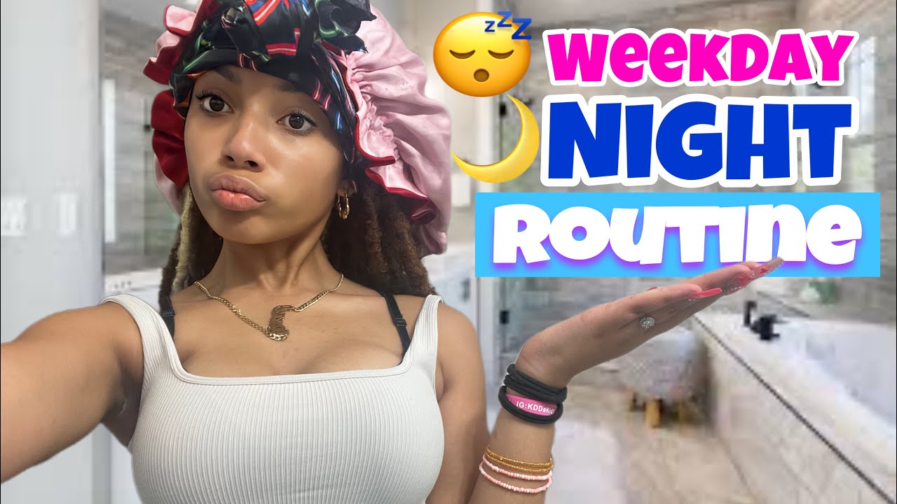 NIGHT ROUTINE WITH DEZY😴🌙