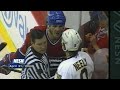 Canadiens - Bruins rough stuff 4/21/90