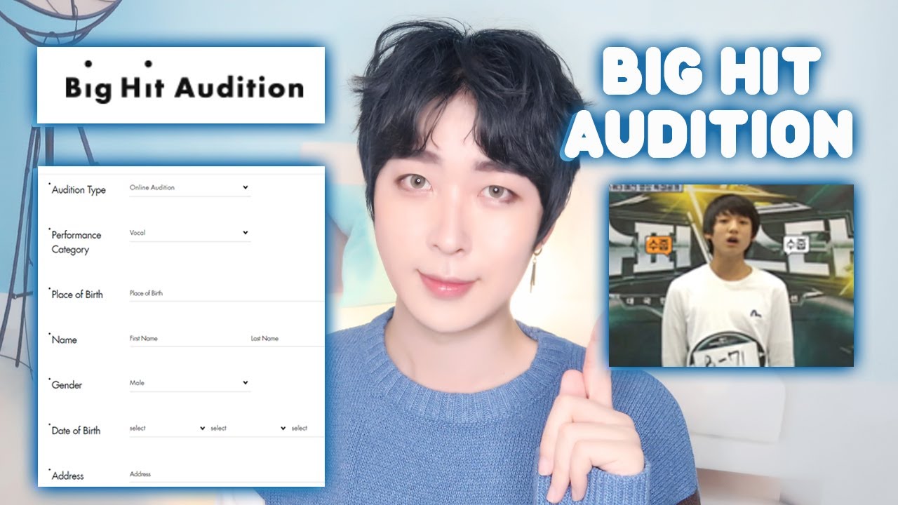 BTS First Audition Video and How to apply for BIGHIT Global Online
