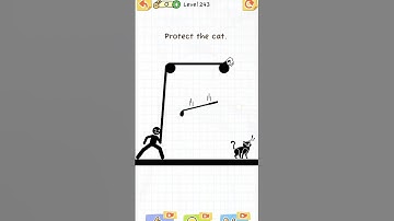 Draw 2 save level 243 #trendingsong #viral #games #subscribe #shorts #thiefpuzzle #respectshorts