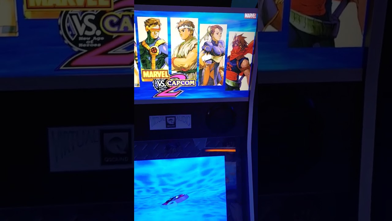 *Marvel vs Capcom 2 Big Blue mod * What Arcade1up should have released 