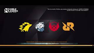 Loading Screen Mobile Legends Tim Esport | Cewe Esport