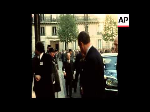SYND 19-10-72 THE ARRIVAL OF GOVERMENT HEADS FOR EEC TALKS