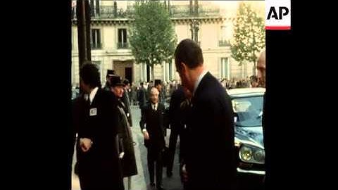 SYND 19-10-72 THE ARRIVAL OF GOVERMENT HEADS FOR EEC TALKS