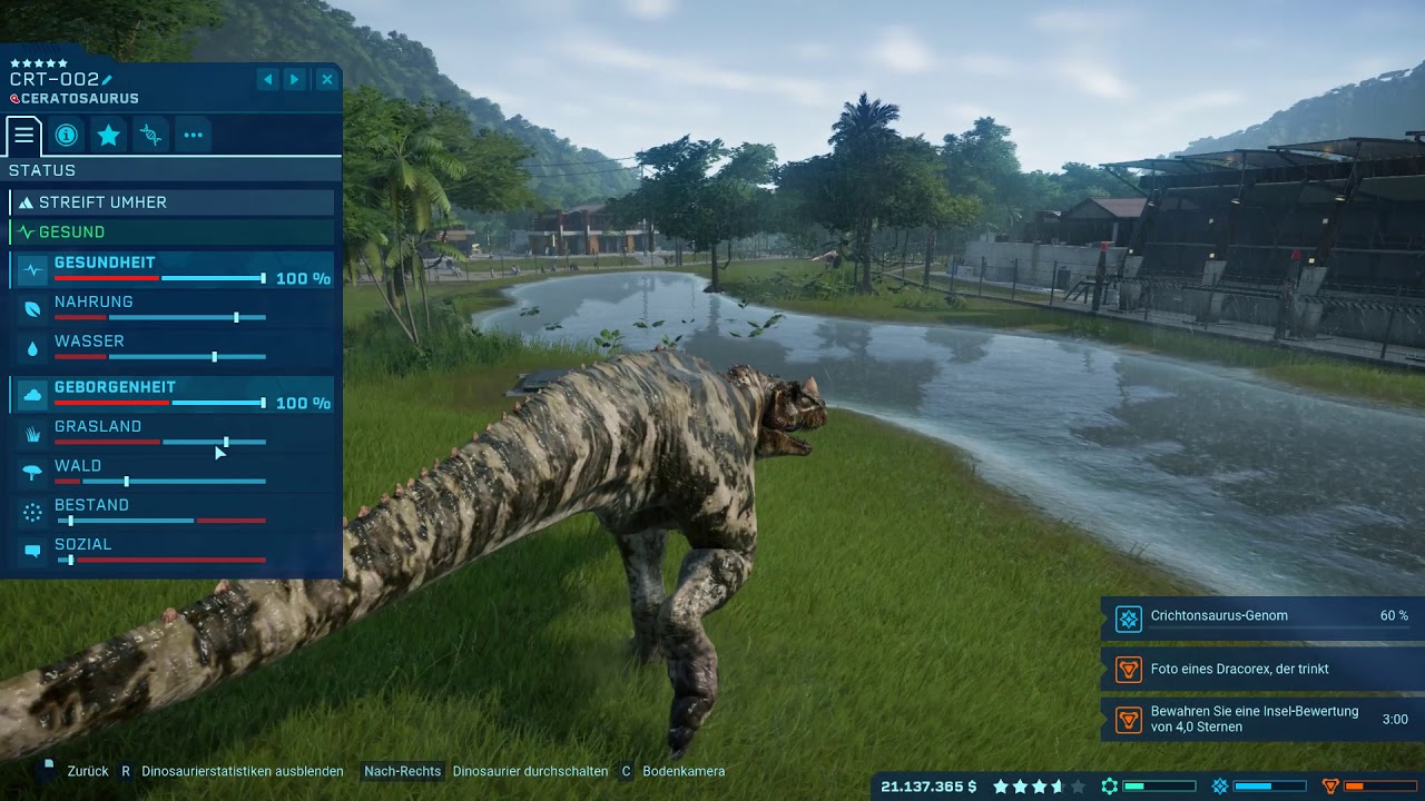 Jurassic World Evolution – Problemlösungen Gameplay German Deutsch ...