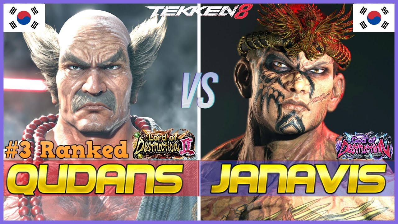 T8 ▰ QUDANS (#3 Ranked Heihachi) Vs JANAVIS (Fahkumram) ▰ Tekken 8 High Level Gameplay