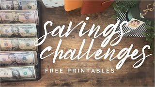 Savings Challenges New Free Printable Games Giveaway Update