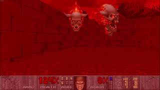 Doom E3M9 - Warrens Uv, 100% Killssecrets, Pistol