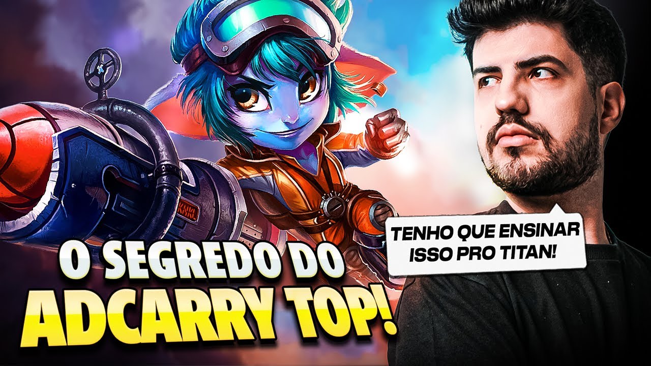 ROBO TEM O SEGREDO DESSE ADC TOP!