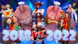 MLBB Blast from the Past | 2018 Hero Skin Intro VS 2022 Skin Intro