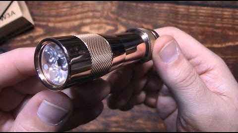 Lumintop FW3A/FW3C Copper Flashlight Review!