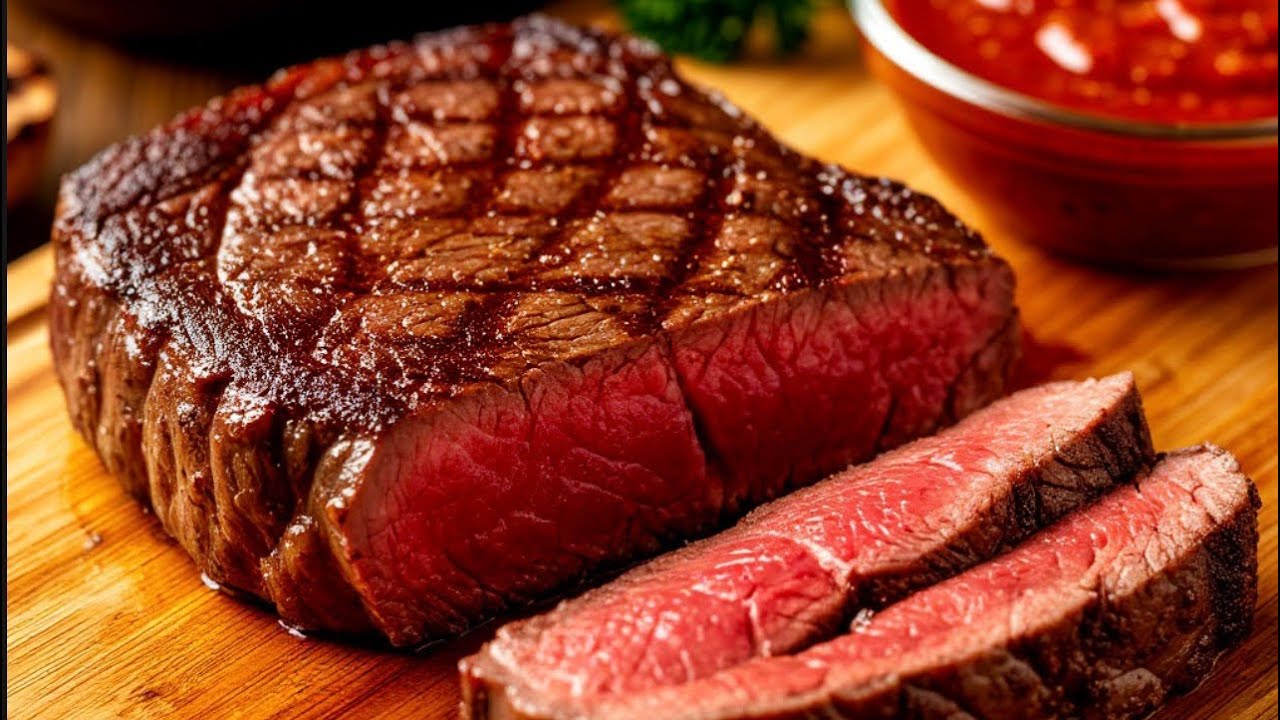 Juicy Steak with Perfect Crust | Simple Steak Cooking at Home #steak 